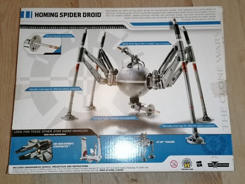 Star Wars Homing Spider Droid The Clone Wars Hasbro NEU & OVP - Bild 8 von 10