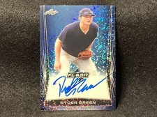 2018 Flash Navy Ryder Green ROOKIE Auto 17/50 Yankees X1