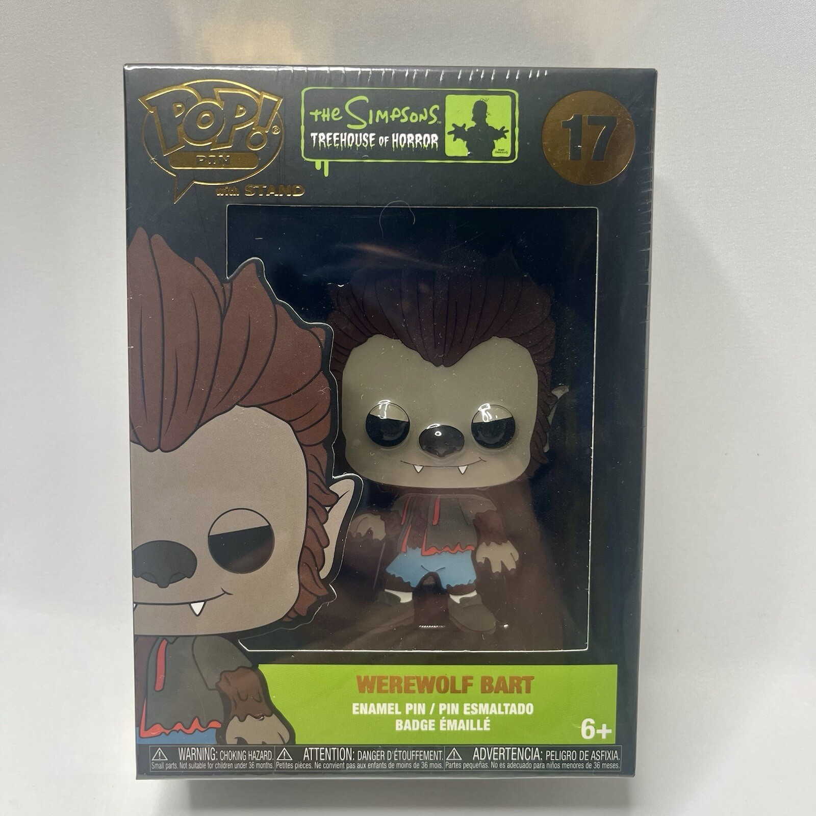 Funko Pop Pin - Werewolf Bart 27 - Treehouse Of Horror Simpsons