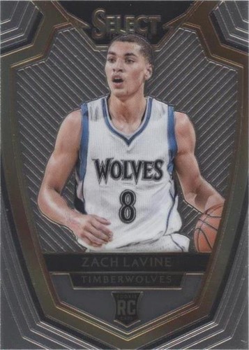 2014-15 Select Zach Lavine Rookie Jersey Auto Prizms Tie-Dye SP