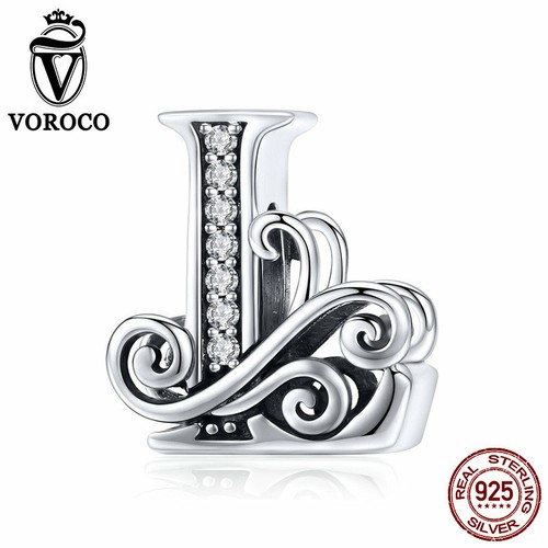 Voroco Pendant 925 Sterling Silver Bead Fox Charm CZ To Women - Foto 7