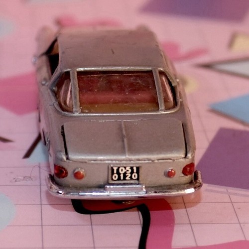 MERCURY ART 23 FIAT 2300S BRONZE Red Interior Vintage Model Car, Mostly Intact - Picture 4 of 11