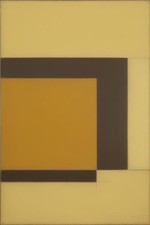 Large Abstract Painting 2x3' Earthtone 4 Geometric Demrin Fine Art Original NEW