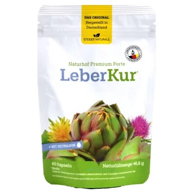 Naturhof LeberKur* mit Silymarin 60 Kapseln