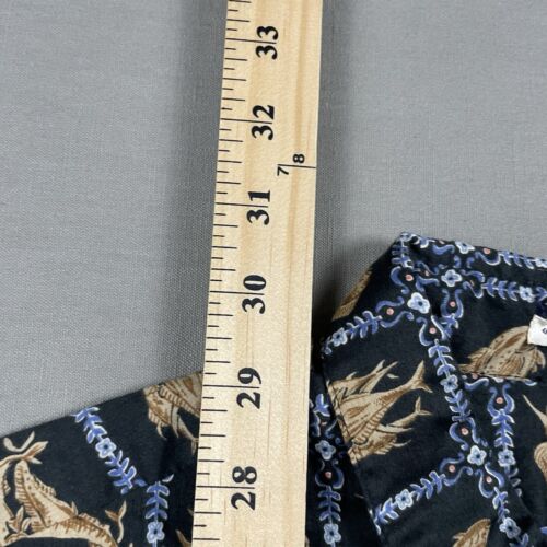 Reyn Spooner Hawaiian Shirt Men Large Commemorative Classic Fish Egyptian Cotton - Picture 8 of 8