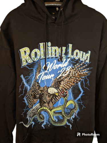 ROLLING LOUD Official Hoodie Jacket 2023 Eagle Snake Cali XL Travis Scott Wayne