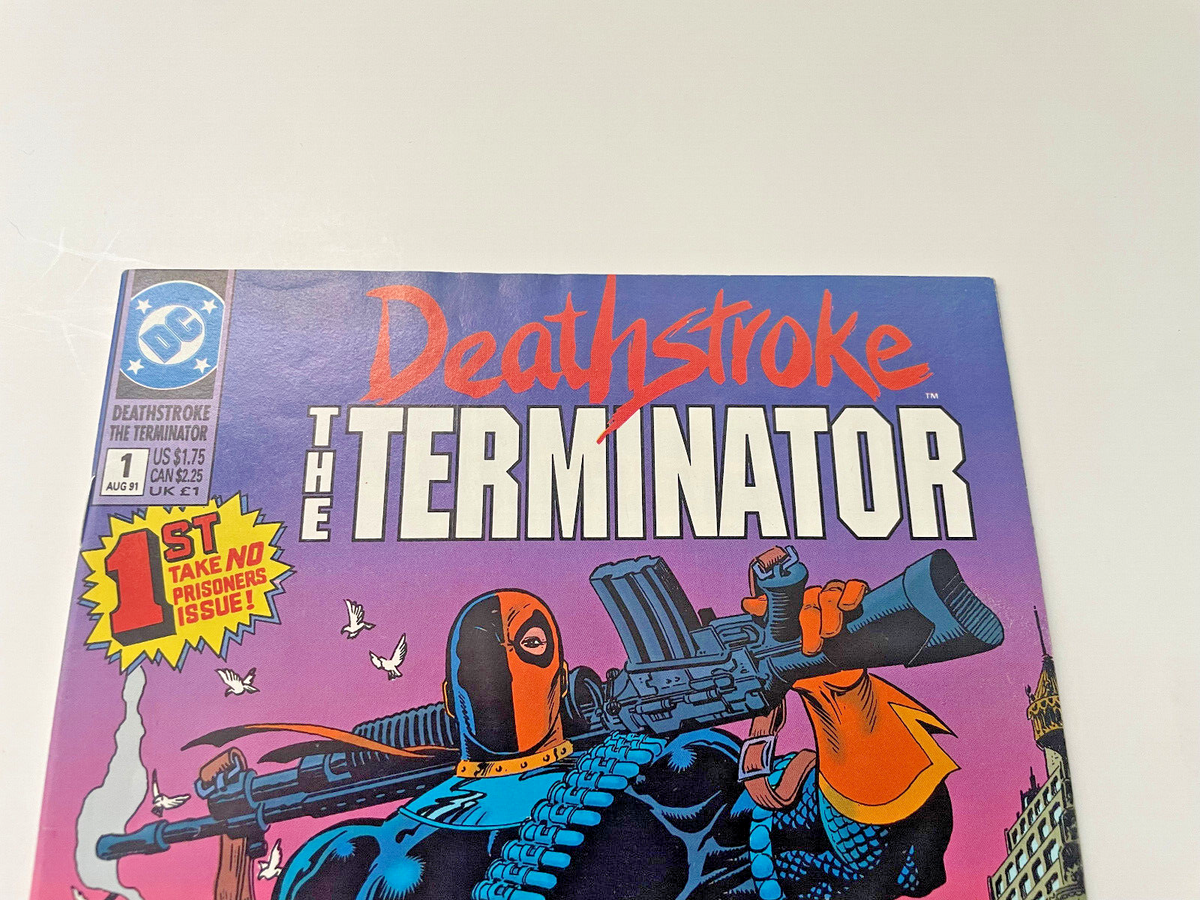 Deathstroke the Terminator #1 DC Comic Book 1991 Marv Wolfman DCU