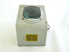 Vintage Tower 35mm Slide Previewer, Electric, Art Deco Metal