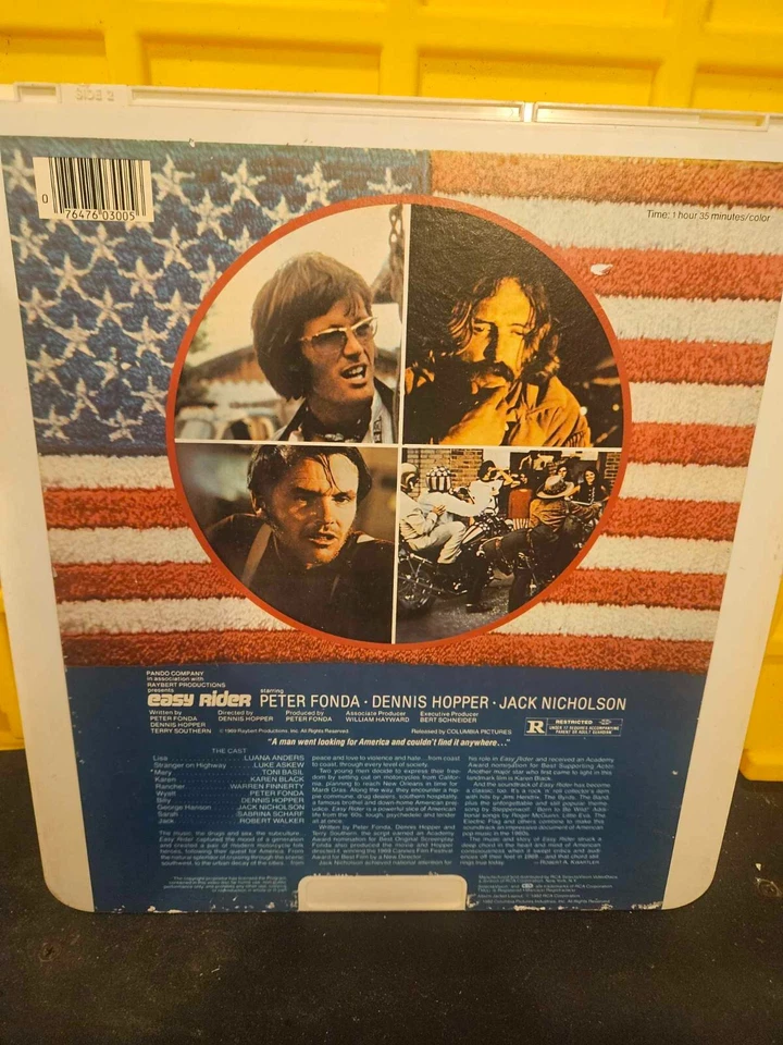 EASY RIDER VIDEODISC VINTGE RCA VIDEO DISC Foto 2 de 2