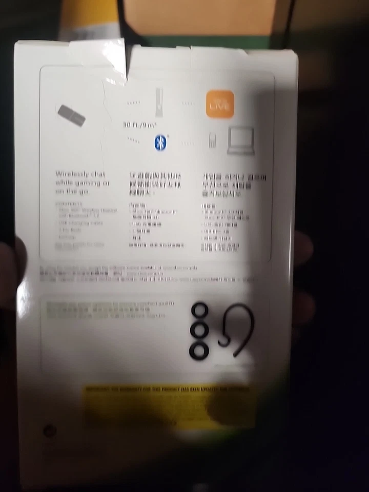 Xbox 360 Bluetooth Wireless Headset Mic - Image 4 of 4