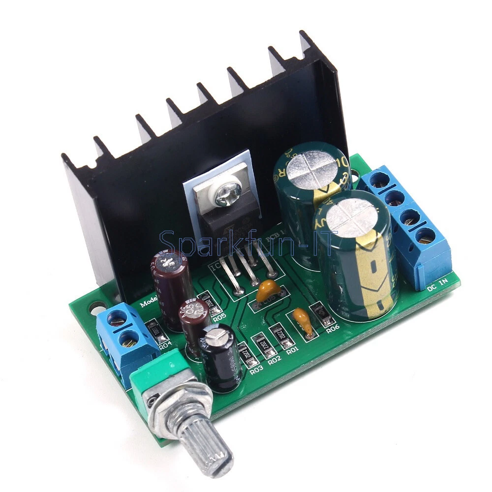 Scheda Amplificatore Stereo HiFi TDA7265 | 40W+40W | Doppia Alimentazione 12V-15V | Modulo Audio DX-965