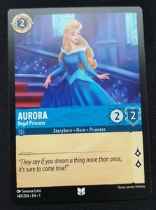 Aurora - Regal Princess - Lorcana - The First Chapter - NM Unplayed - 140