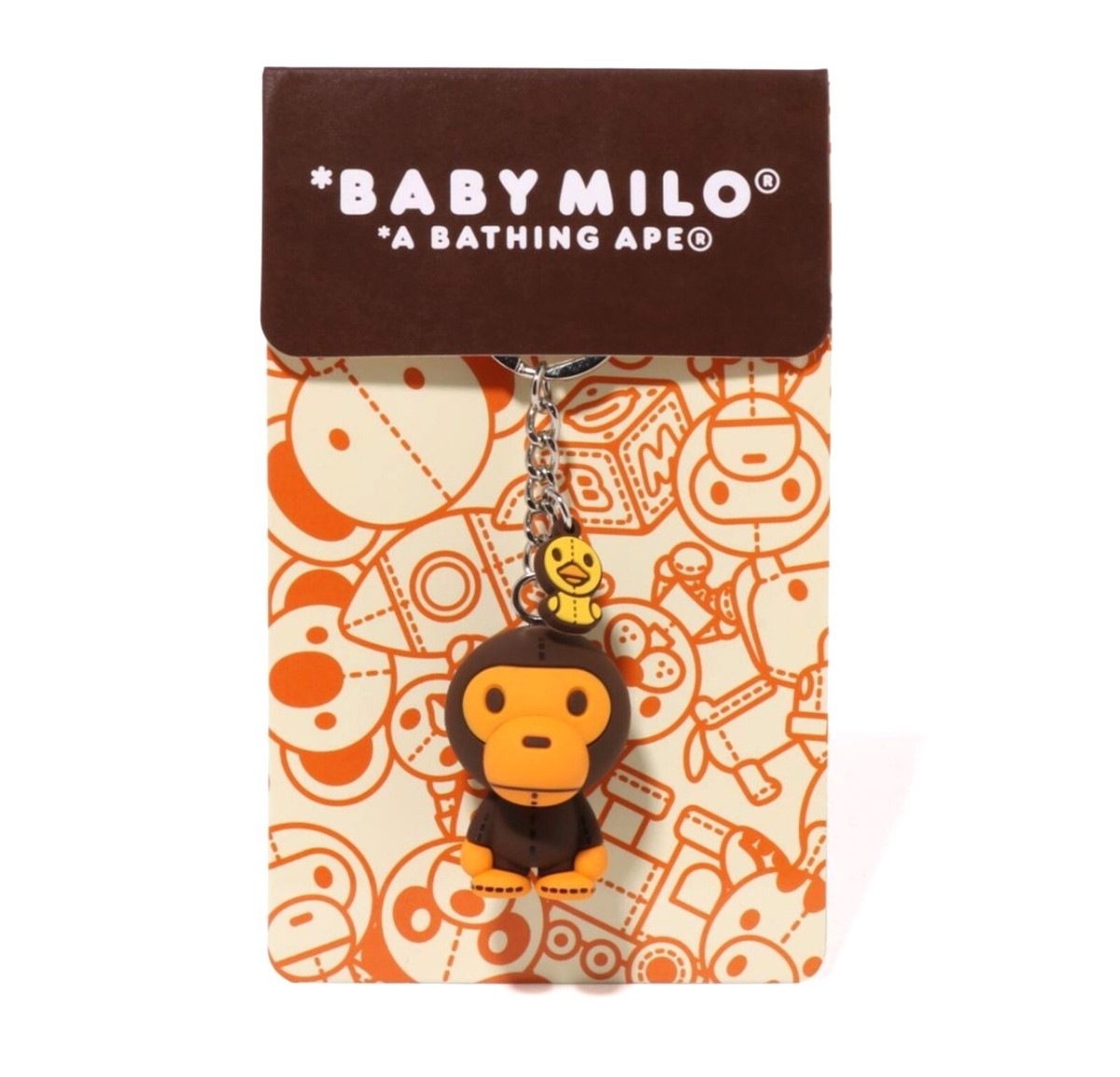 BAPE エイプ　ベビーマイロ キーチェーン 2023 A Bathing Ape BABY MILO PVC TOY KEY CHAIN Keychain Top