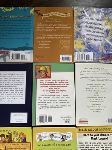 Scholastic Chapter Books for Kids lot of 9 paperback books - Picture 7 of 8