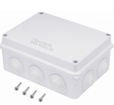 Junction Box Waterproof IP65 Universal Electrical Boxes 5.9 x 4.3 x 2.8 inch