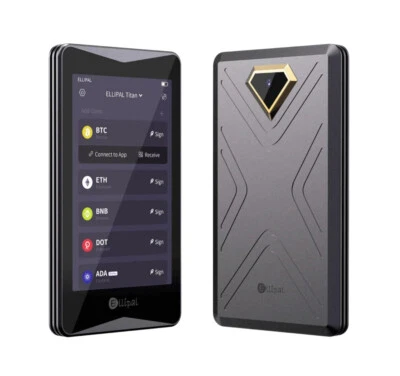 New ELLIPAL Titan 2.0 Crypto Wallet ⭐ Cryptocurrency Hardware Wallet ⭐