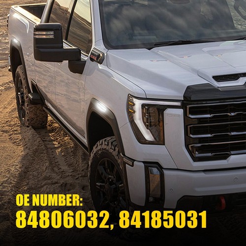 For 20-23 GMC Sierra 2500HD 3500HD LED Fender Side Marker Lights Front Rear 4PCS - Picture 7 of 14