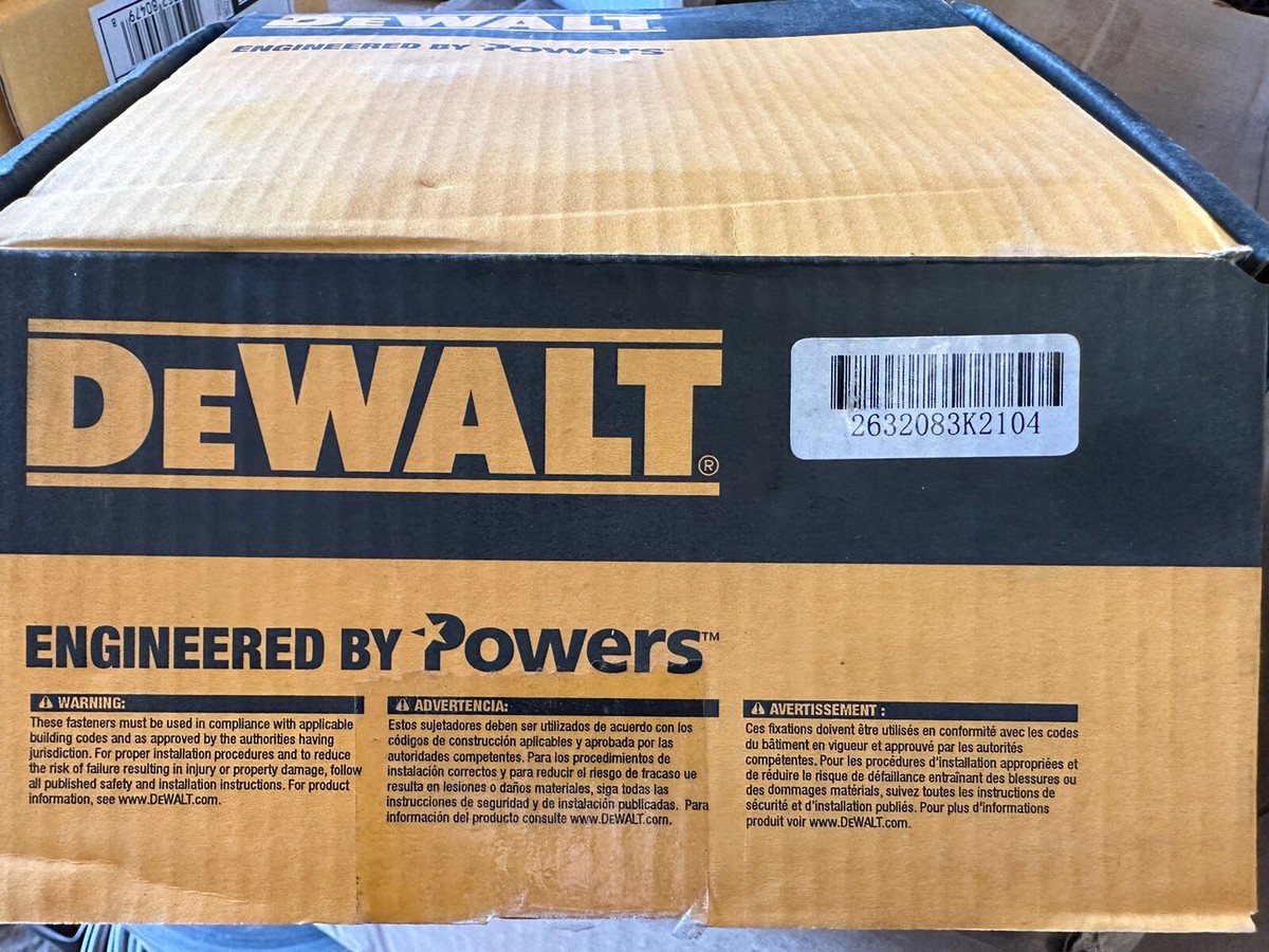 ⚡️(QTY 100) Dewalt Rod Hanger 50378-PWR .300 Head Pin X 1 1/4” W