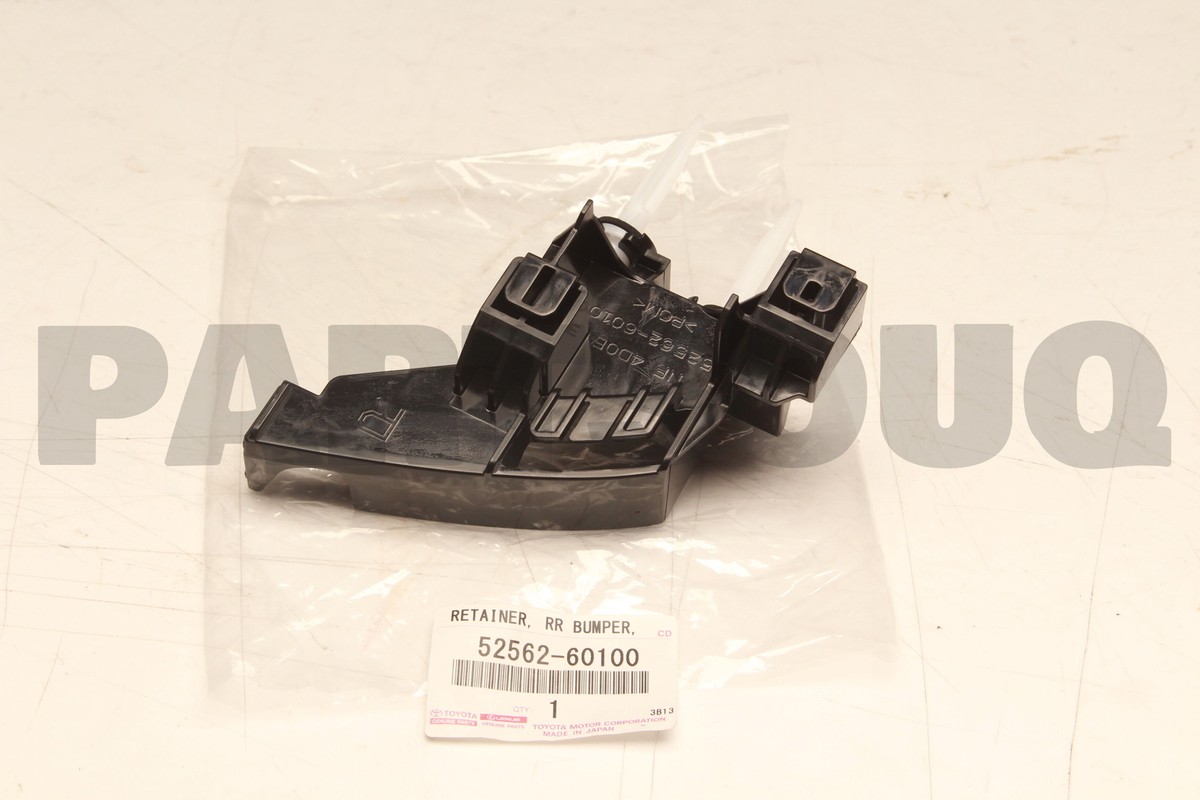 5256260100 Genuine Toyota RETAINER, REAR BUMPER, UPPER RH 52562