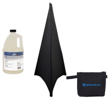 Chauvet DJ SJU Gallon Of Snow Machine Fluid Non-Toxic Non-Flammable+Free Scrim