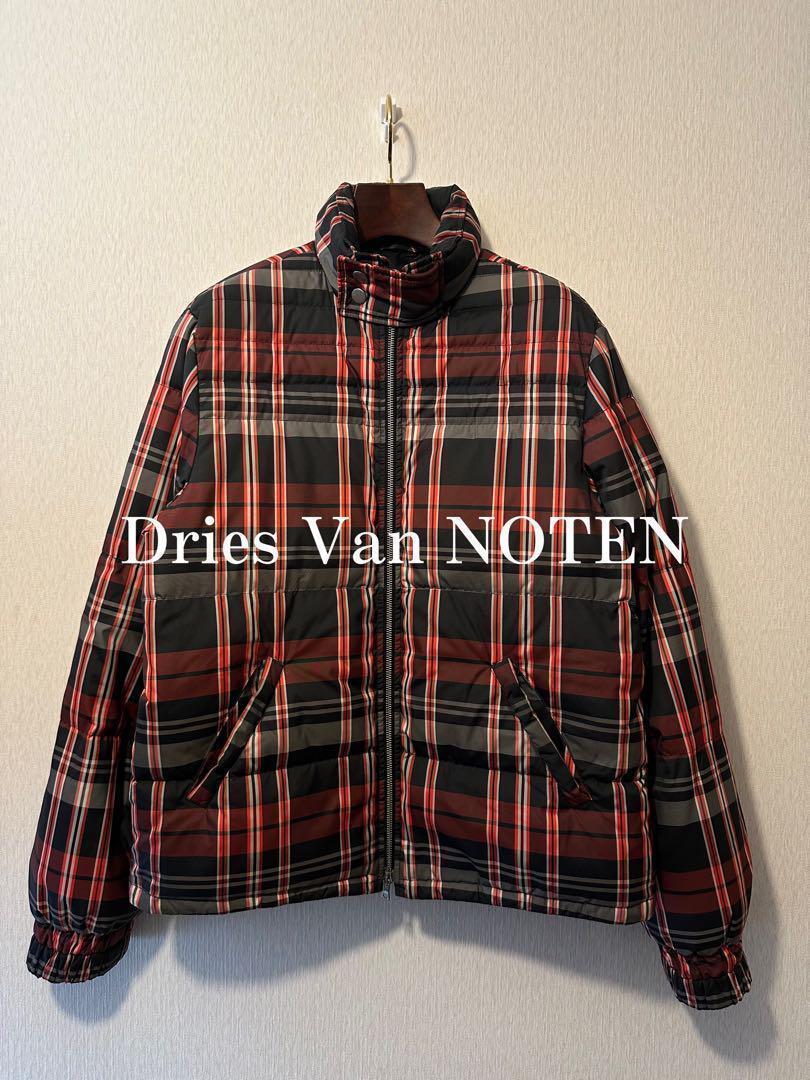 Dries Van NOTEN Down Jacket Check M | eBay Dries Van NOTEN Down Jacket Check M | eBay