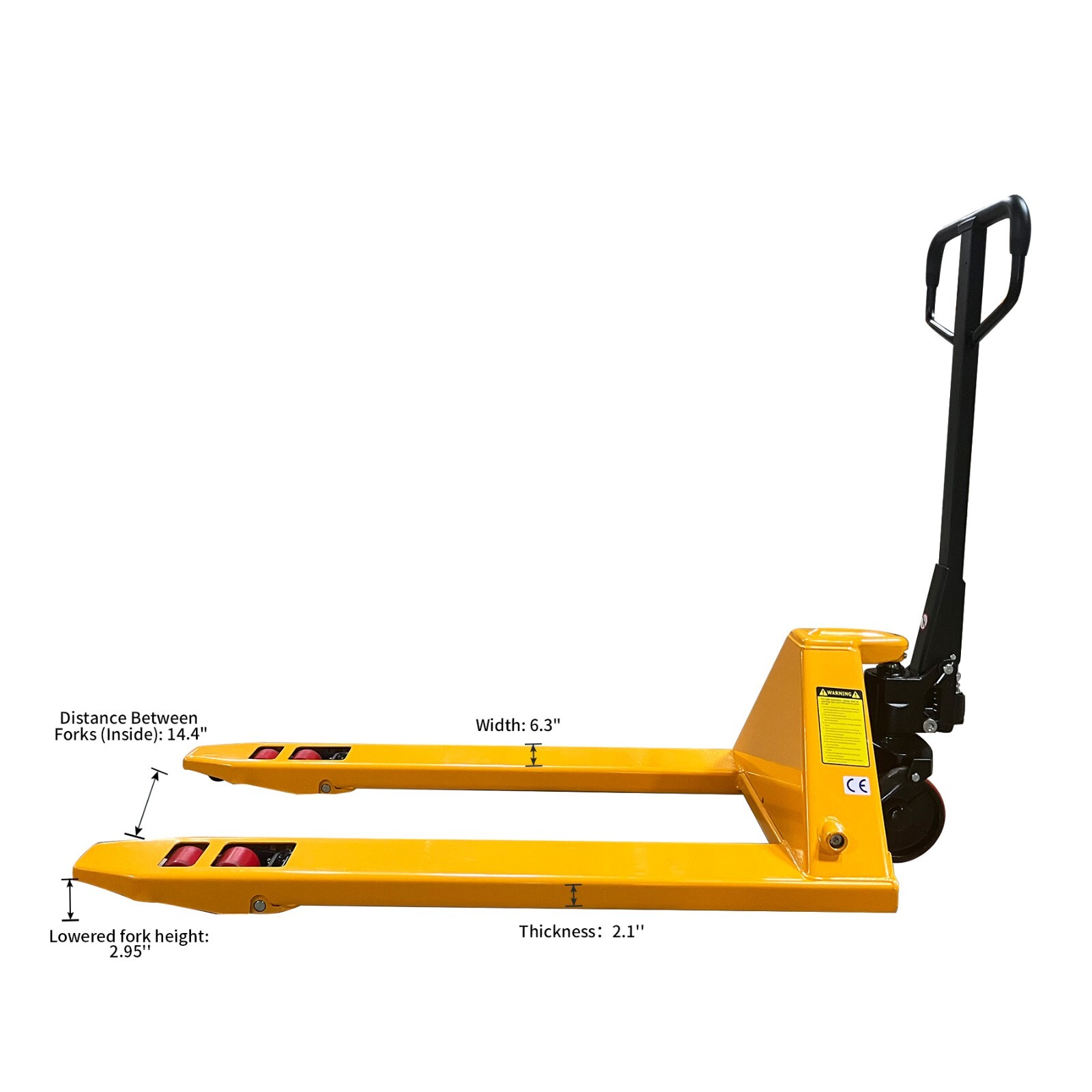 APOLLOLIFT 7700lbs Heavy Duty Manual Pallet Jack Sturdy Durable Pallet Truck