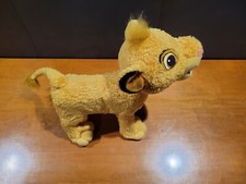 Hasbro 2002 Disney's The Lion King 12" Used My Singing Simba Plush Not Dancing 