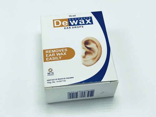 DEWAX EAR WAX DROPS FOR THE LOOSENING &amp;amp;amp; REMOVAL EAR WAX EASILY 15 ML