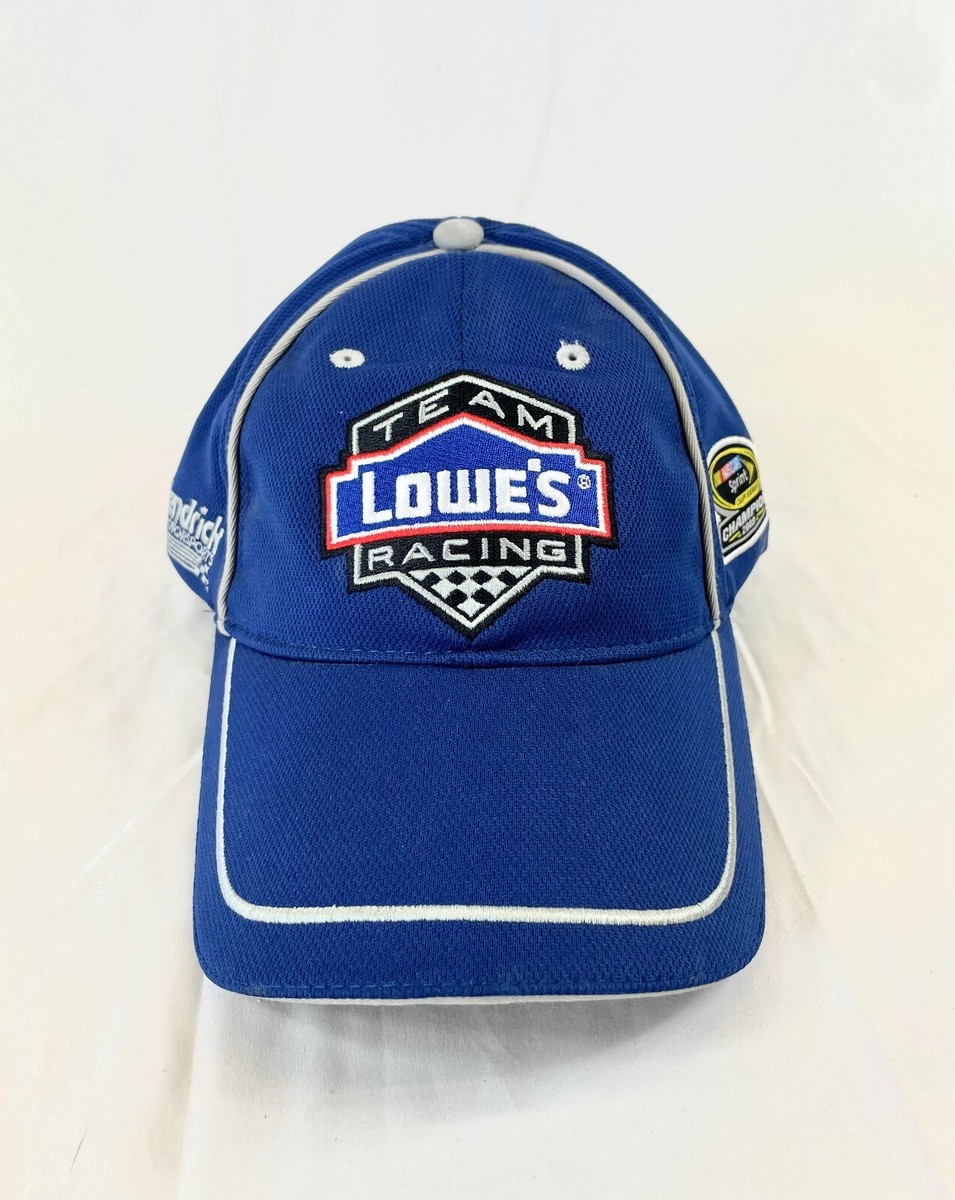 Team Lowes Racing Baseball Cap Strapback Hat #48 NASCAR Hendrick