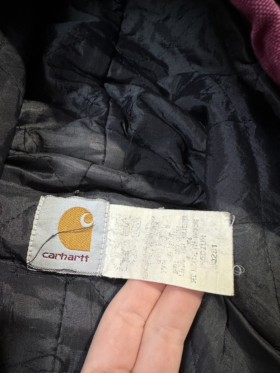 Vintage 90s Carhartt Hooded Jacket JQ281 | eBay