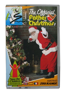 amstrad CPC game amstrad THE OFFICIAL FATHER CHRISTMAS game ALTERNATIVE SOFTWARE