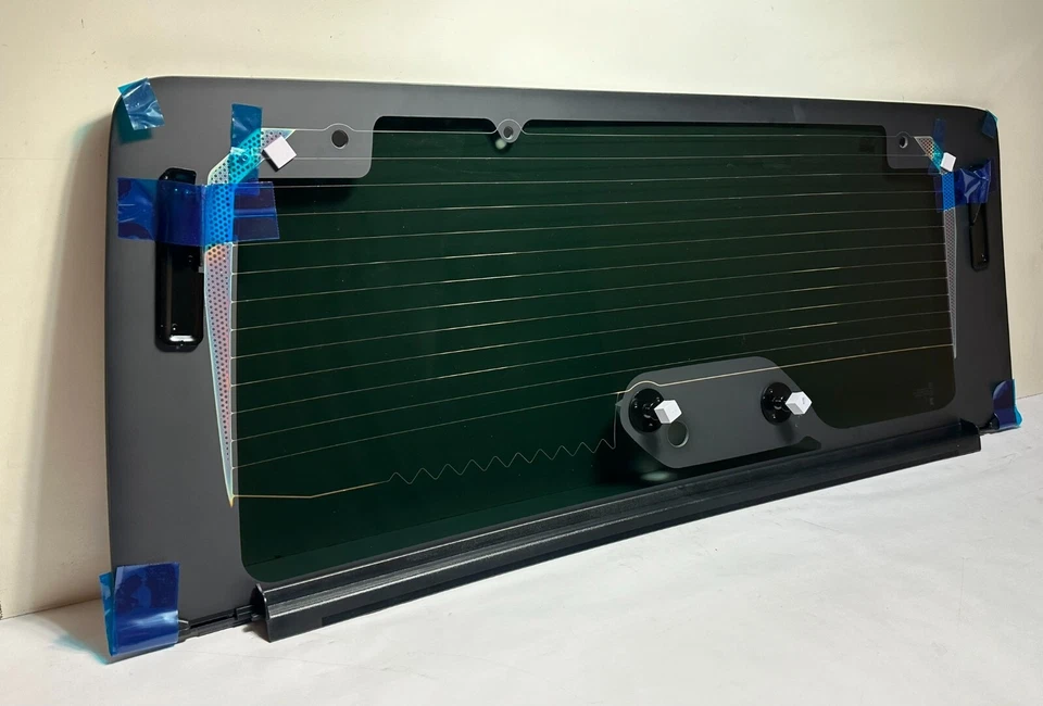 Fits 2019-2024 Jeep Wrangler 2D & 4D Door Back Glass Rear Window Heated - Image 3 of 4