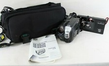 JVC GR-AX720U VHS-C Camera Camcorder Video Recorder Bundle For Parts or Repair