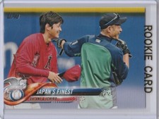 SHOHEI OHTANI ROOKIE CARD 2018 Topps MLB $$ RC Japan Baseball Stars w/ ICHIRO !!