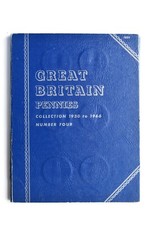 Whitman Collection Pennies 1930 to 1966 Complete Folder 29 Coins Including 1951