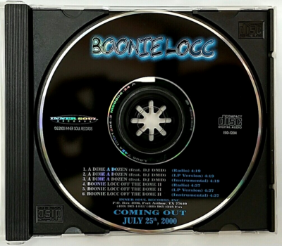 CD) Boonie Locc –A Dime A Dozen /Boonie Locc Off The Dome, Single