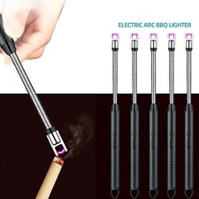 Electric Lighter USB Rechargeable Flameless Arc Lighter Windproof Outdoor Use