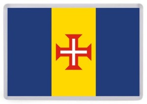 Madeira-Flaggen Aufkleber (180 Mm) – Vinyl, Wetterfest Für Auto, Fenster, Boot & Mehr