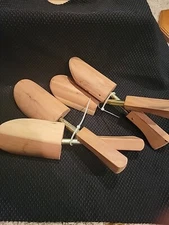 Rochester Shoe Tree Cedar Shoe Stretchers Mens Medium 2Pairs Lot Of 4