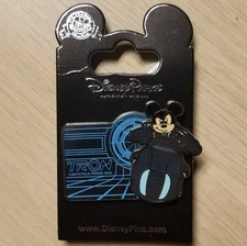Shanghai Disney Resort Ex. Tron Light Cycle Power Run Pin Blue Mickey