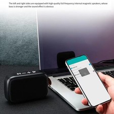 Wireless Speaker with 5 0 Technology Compact Size and ABS Material Construction