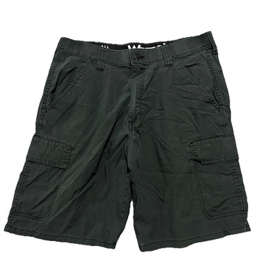 Wrangler ATG Shorts Mens 34x9 Navy Blue  Cargo Performance Stretch
