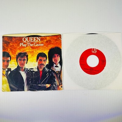 Queen 45 Singles Record Set Of 2 Play The Game Another One Bites The Dust