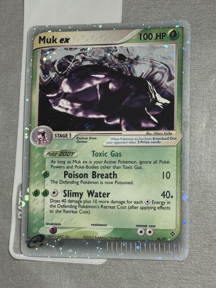 muk ex pokemon card Amazon.com: Pokemon - Muk 089/165 - Pokemon 151 - Reverse Foil