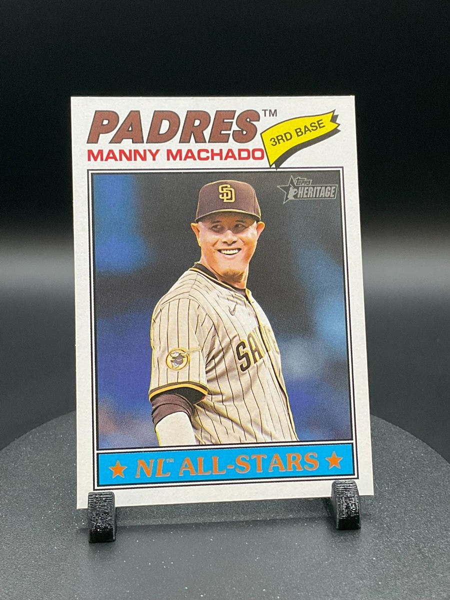 2026 Topps Heritage Baseball #143 Manny Machado, San Diego Padres 