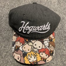 Harry Potter Hogwarts Hat OSFM Spell Out Characters Baseball Cap Adjustable