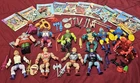 Vtg Masters of the Universe MOTU Figure Lot 12 Figures 30+ Weapons Accessories