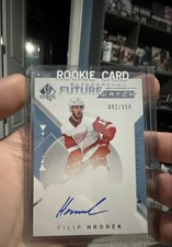 2018-19 SP Authentic - Autographed Future Watch Filip Hronek #205 /999 (AU, RC)