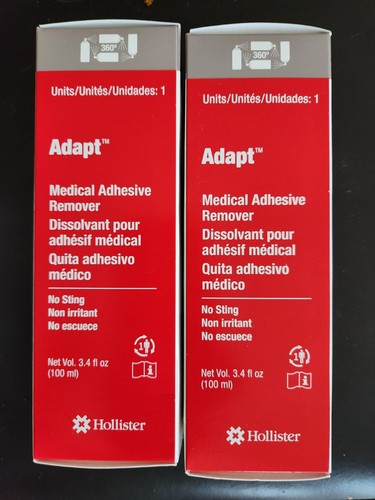 Hollister 7731 Adapt medizinischer Klebstoffentferner 3,4 flüssige Unzen Ablaufdatum 12/1/2027 Menge 2