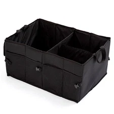 Trunk Cargo Organizer Folding Collapsible Caddy Storage Bag Bin Car Truck SUV